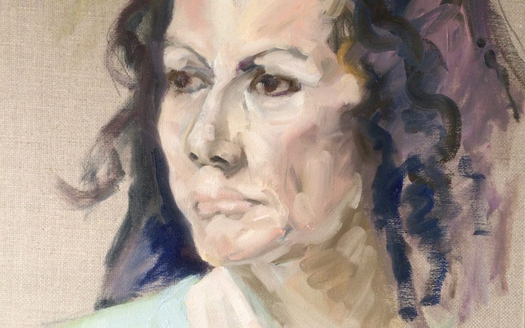 After second painting assignment. I always have to try and stop putting in too much detail, really not sure how to stop!