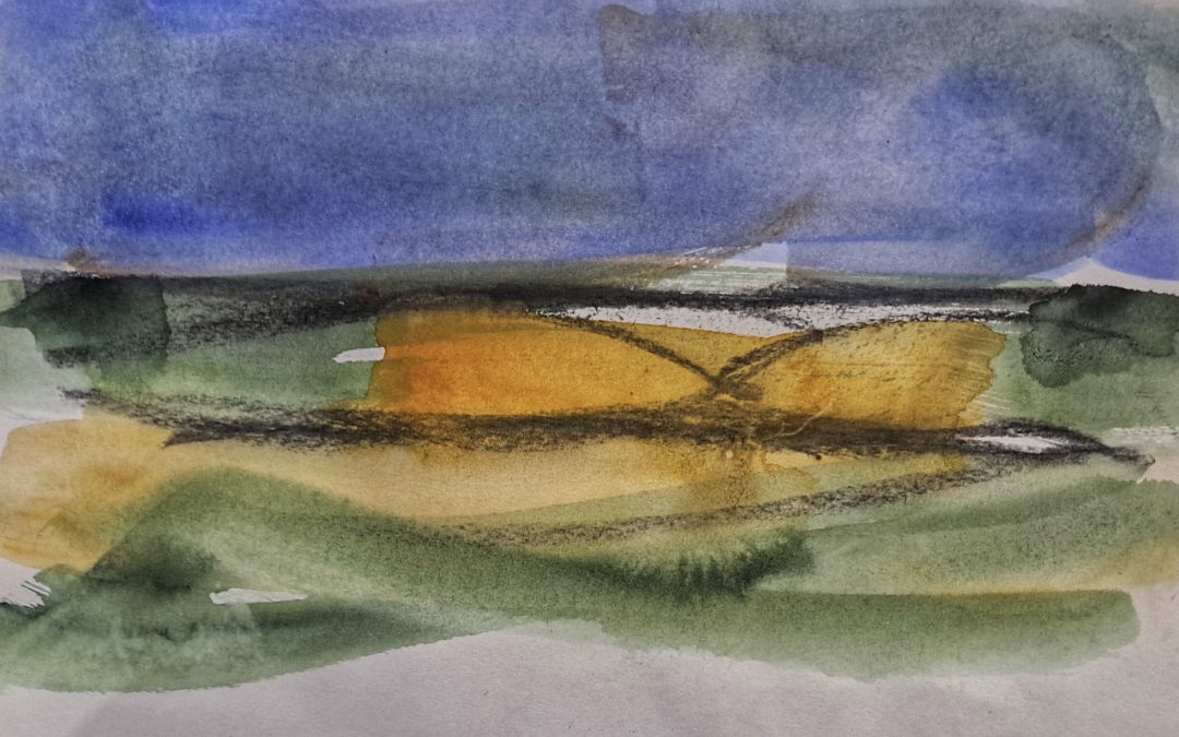 Richard Ironside watercolour
