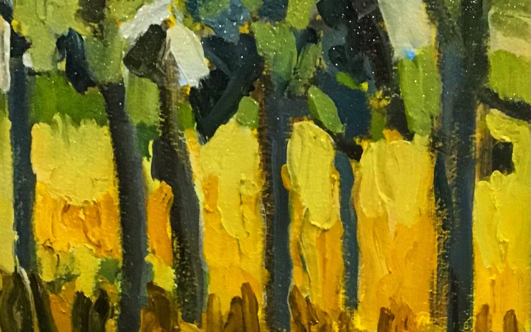 Hot Day in The Valley …..oils