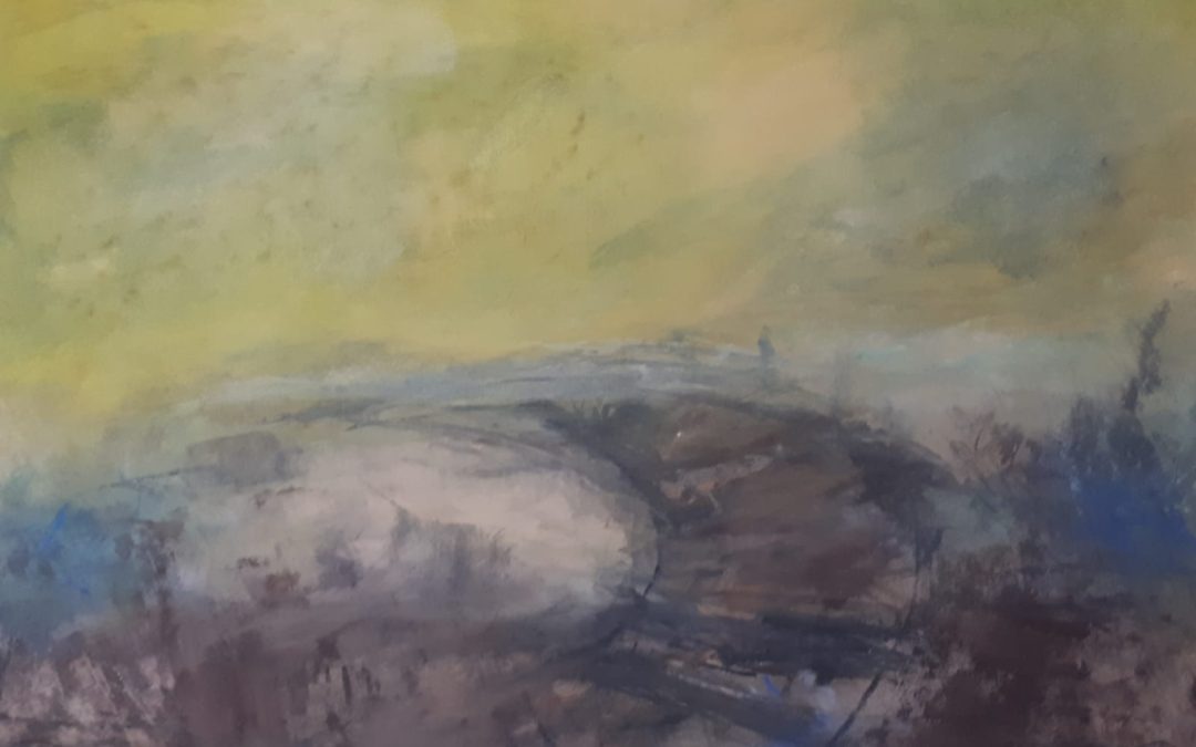 My painting with  art  graf based  on Sophia Loth  a german painter.