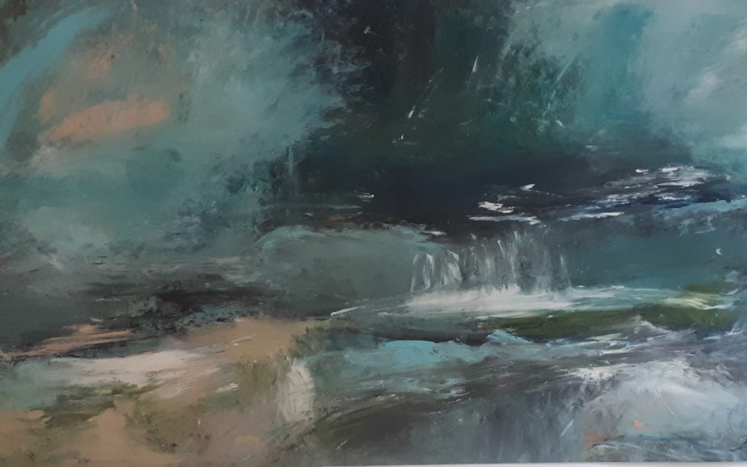 Acryl on paper 
100×150 cm