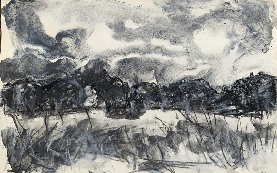 I used Art Graf in sky and foreground.