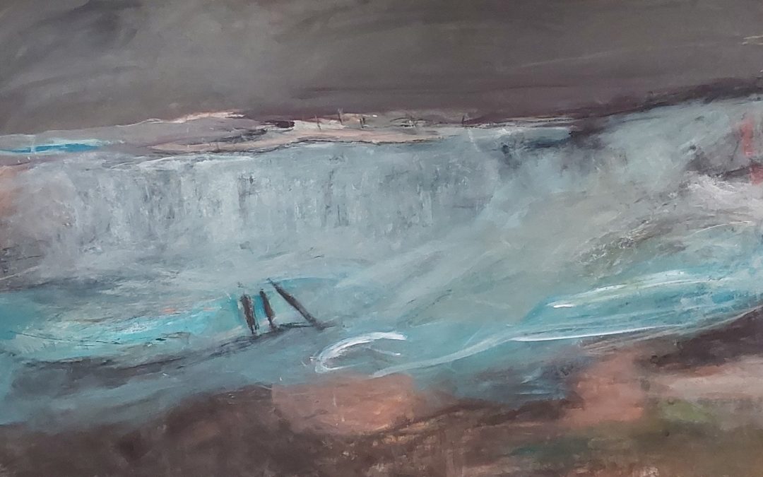 Oil on paper
100cm ×200cm