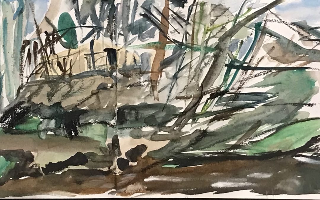 More river paintings –  It’s been great to have the incentive to paint outside and the practical tips really helped