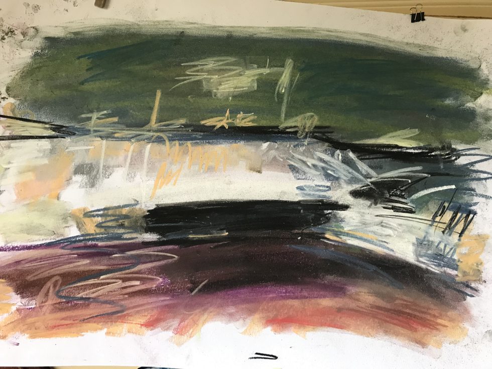 After Joan Eardley, I really enjoyed this exercise, it’s a long time ...
