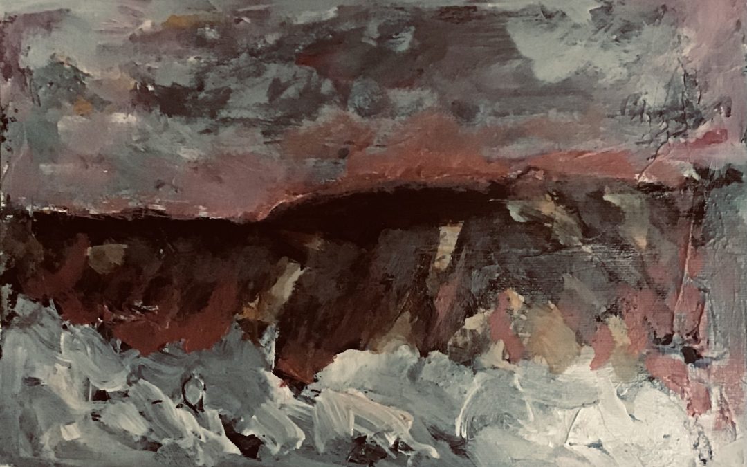 Stormy Seas acrylic