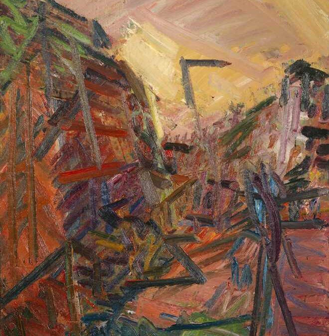 Frank Auerbach  Mornington Crescent – Winter morning 1989
