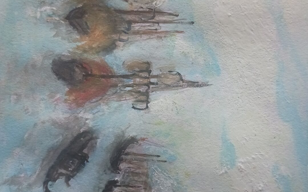 This is following the lesson about Turner. Have a new found admiration for his detail and accuracy. Made me think more carefully about the substance of what I am painting.