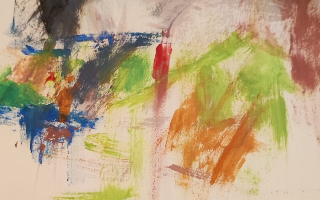 Quick acrylic painting. In reality the colour is brighter.