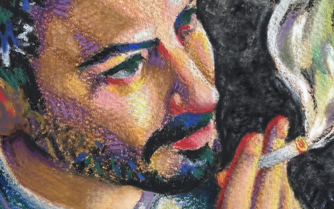 I don’t have much time to paint this week because of work, so this took me about 1 hour. I used a ~13×18 cm (5×7 inch) cold press watercolor paper, which, in hindsight, was a big mistake: I just couldn’t achieve the level of detail, layering, and texture I wanted on such a small surface. Blending with dilution and paper stubs helped, but some areas still ended up a bit muddy. I also think I instinctively leaned too much into realism, a habit I’m trying to rein in.