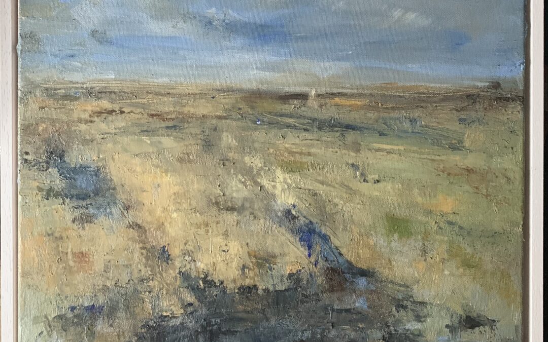 This is an oil painting using more paint, working fairy quickly , not sure it was all right brain, fun though!